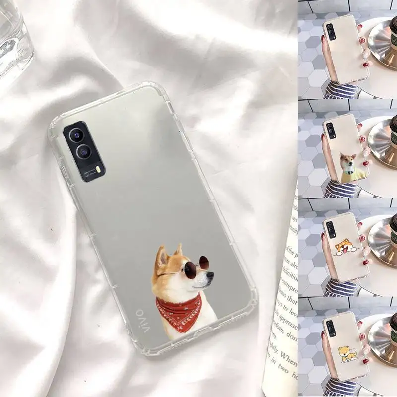 cute Corgi Phone Case Transparent For VIVO X 60 50 30 27 23 21 20 9 pro plus S i + Soft TPU Clear Mobile bags
cute Corgi Phone Case Transparent For VIVO X 60 50 30 27 23 21 20 9 pro plus S i + Soft TPU Clear Mobile bags