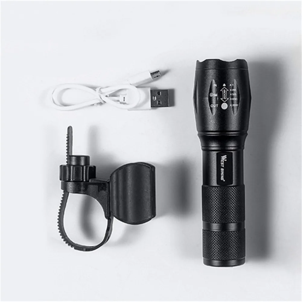Bicycle Adjustable Focus Front Light High Brightness Mountain Bike Flashlight LED Waterproof Super Brigh MTB Bike Cycling Light
Bicycle Adjustable Focus Front Light High Brightness Mountain Bike Flashlight LED Waterproof Super Brigh MTB Bike Cycling Light