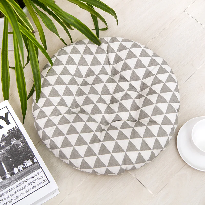 Round Thickened Cotton Chair Cushion Printed Office Classroom Student Stool Seat Pad Fashion Home Office Decoration Tatami Pads
Round Thickened Cotton Chair Cushion Printed Office Classroom Student Stool Seat Pad Fashion Home Office Decoration Tatami Pads