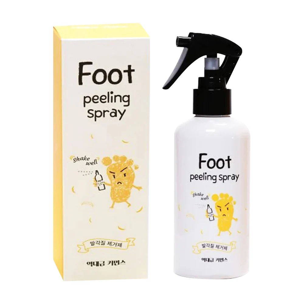 

200ml Foot Peeling Spray Anti-Chapped & Calluses Exfoliating & Moisturizing Removes Dead Skin Foot Care for Pedicure Health Care