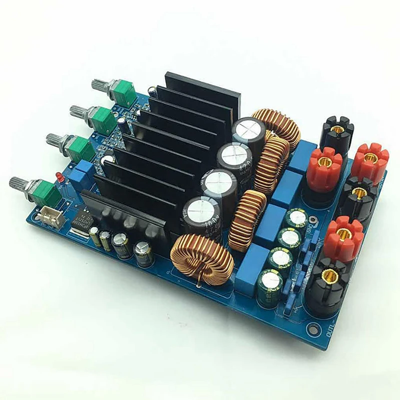 TAS5630 2.1 Digital Power Amplifier Board 150Wx2+300W Class D High Power Audio Power Amplifier Board
TAS5630 2.1 Digital Power Amplifier Board 150Wx2+300W Class D High Power Audio Power Amplifier Board