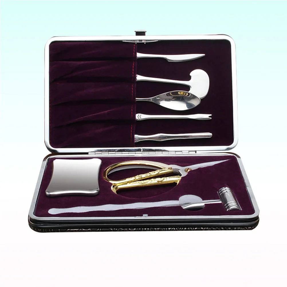 8 in 1 Stainless Steel Crab Eating Tool Set Stripping Crabs Claw Clamp Picking Spoons Crab Hammer Scissors Scrapper Tweezers 
8 in 1 Stainless Steel Crab Eating Tool Set Stripping Crabs Claw Clamp Picking Spoons Crab Hammer Scissors Scrapper Tweezers