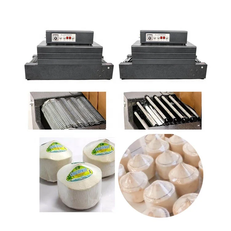 Plastic film sealing machine semi-automatic packing heat shrinkable wrapping machine smaller
Plastic film sealing machine semi-automatic packing heat shrinkable wrapping machine smaller