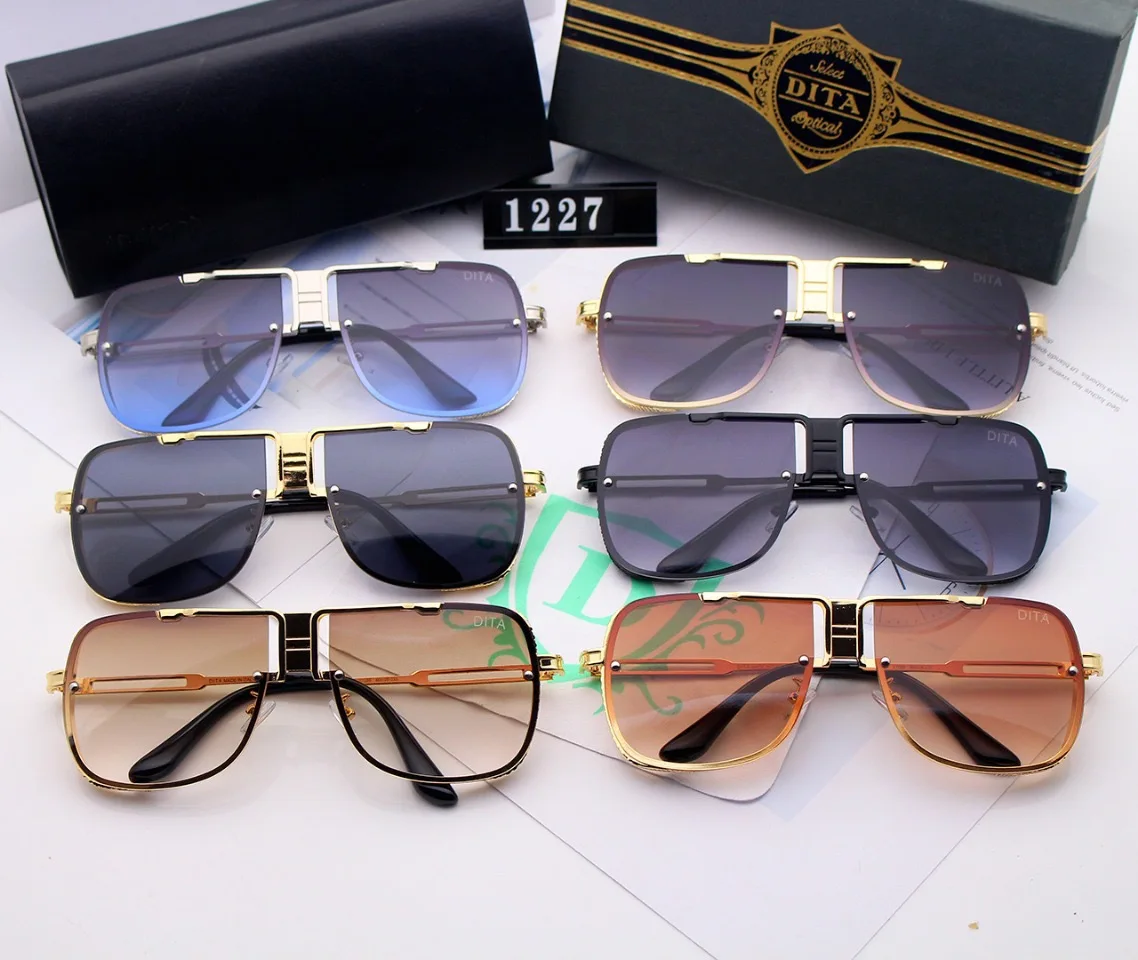 Original DITA Classic High Quality Men's Sunglasses Casual Fashion 6-Color Women Couple Sunglasses With Brand Packaging Box 1227
Original DITA Classic High Quality Men's Sunglasses Casual Fashion 6-Color Women Couple Sunglasses With Brand Packaging Box 1227