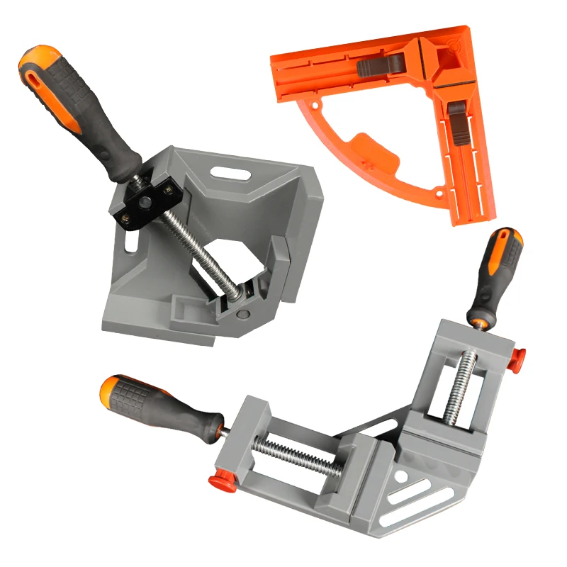 Right Angle Clamp for Clamping Plastic Single 90 Degree Double Handle Corner Clips Framing Photo Joiner's Clamp Woodworking
Right Angle Clamp for Clamping Plastic Single 90 Degree Double Handle Corner Clips Framing Photo Joiner's Clamp Woodworking