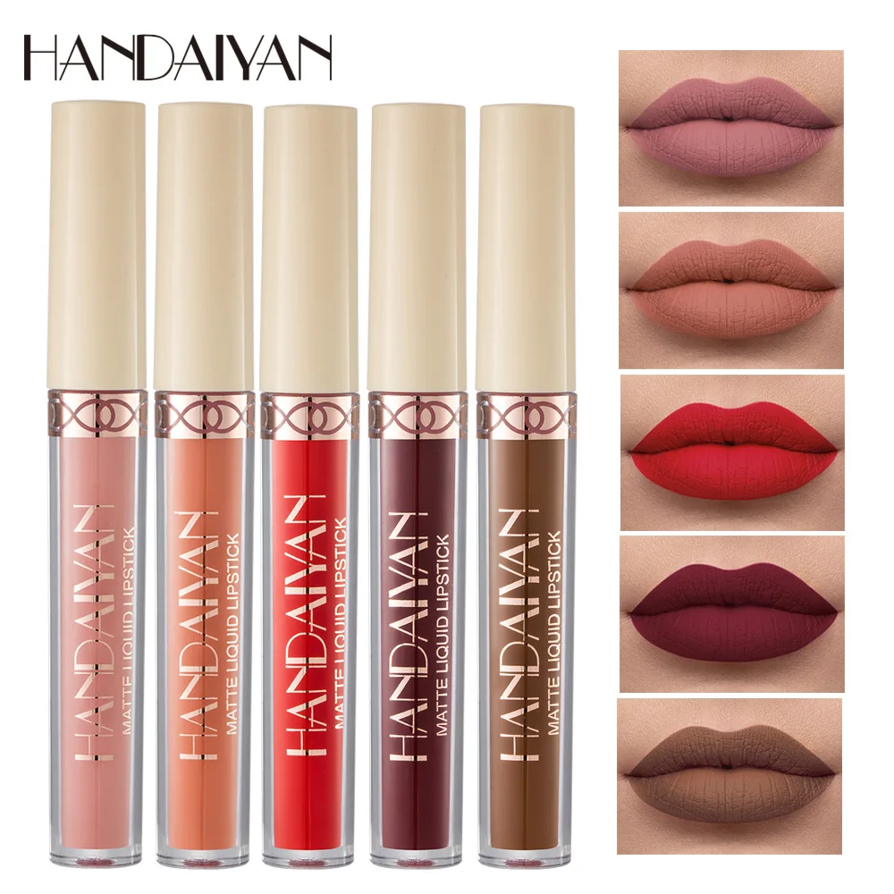 Waterproof Long Lasting Lip Gloss Lipstick Matte Lip Tint Makeup Velvet Matte Lipstick Moisturize Sexy Red Lip Gloss Cosmetics
Waterproof Long Lasting Lip Gloss Lipstick Matte Lip Tint Makeup Velvet Matte Lipstick Moisturize Sexy Red Lip Gloss Cosmetics