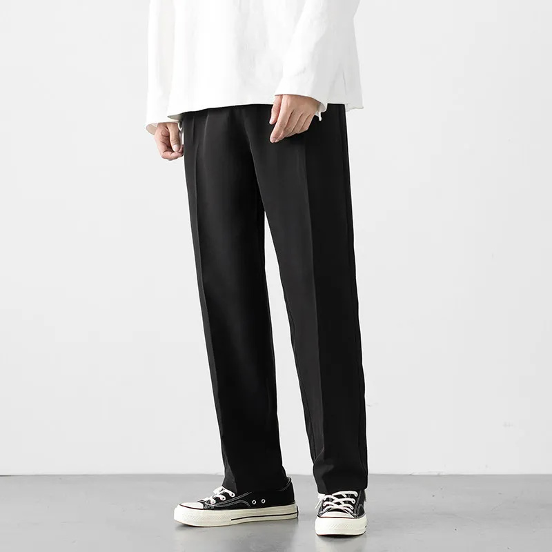 Autumn pants men's nine point wide leg versatile trousers Korean Trend loose straight tube drop feeling sports leisure pants
Autumn pants men's nine point wide leg versatile trousers Korean Trend loose straight tube drop feeling sports leisure pants