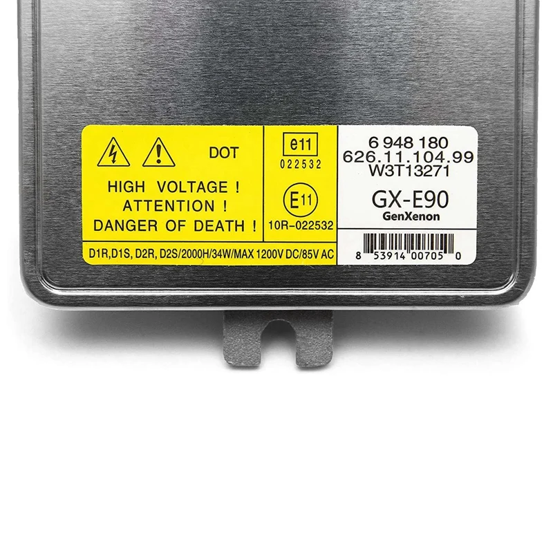 W3T13271,63126948180 Xenon HID Headlight Ballast for 2006-2008-BMW 3-Series E90 E91 Headlight Module Volvo S80 XC70 V70
W3T13271,63126948180 Xenon HID Headlight Ballast for 2006-2008-BMW 3-Series E90 E91 Headlight Module Volvo S80 XC70 V70