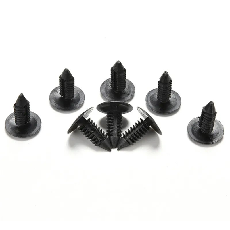 100Pcs/lot 6mm Dia Door Trim Panel Black Plastic Rivet Clip Fastener For Car Vehical
100Pcs/lot 6mm Dia Door Trim Panel Black Plastic Rivet Clip Fastener For Car Vehical