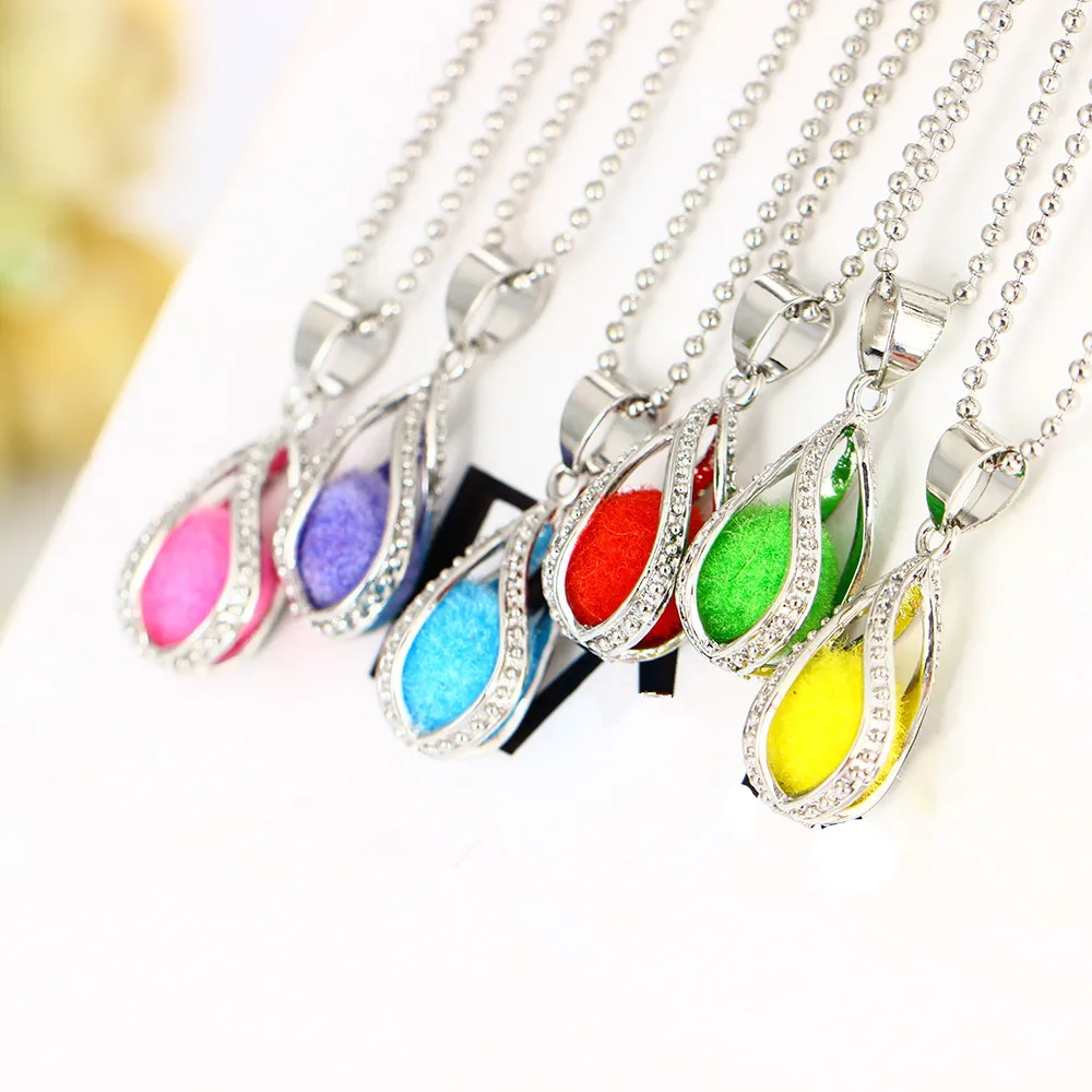 Ball Bola Cage Hollow Antique Vintage Locket Necklace Aromatherapy Essential Oil Diffuser Neutral Charm Jewelry | Украшения и