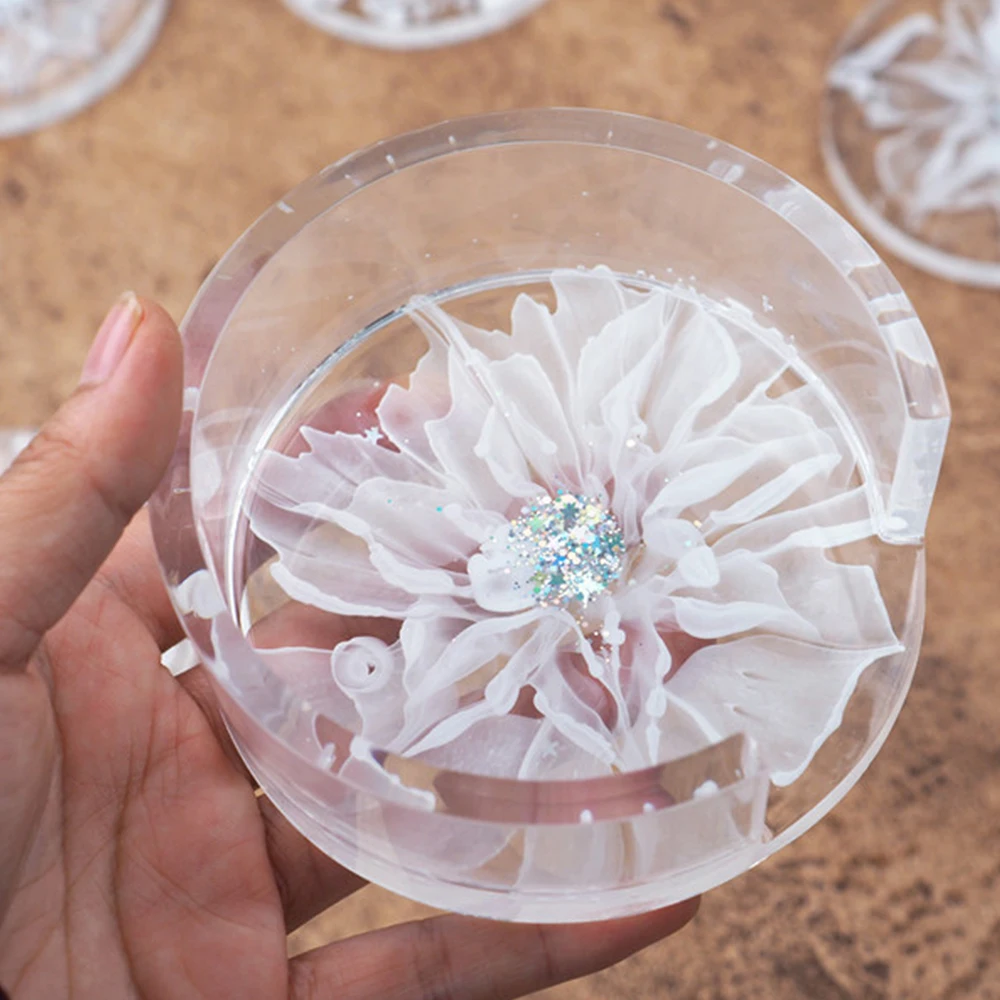 Silicone Coaster Mat Storage Holder Set Resin Casting Mold Epoxy Mould Craft
Silicone Coaster Mat Storage Holder Set Resin Casting Mold Epoxy Mould Craft