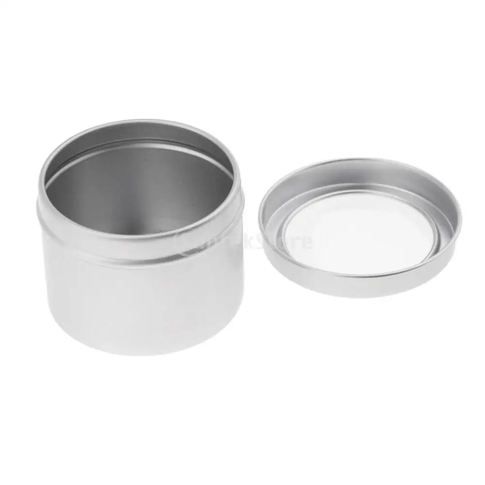 6Pcs Aluminum Round Tin, Jar, Bottle, Can, Storage Container with Screw Lids for Tea Candle Coffee Beans Storage
6Pcs Aluminum Round Tin, Jar, Bottle, Can, Storage Container with Screw Lids for Tea Candle Coffee Beans Storage