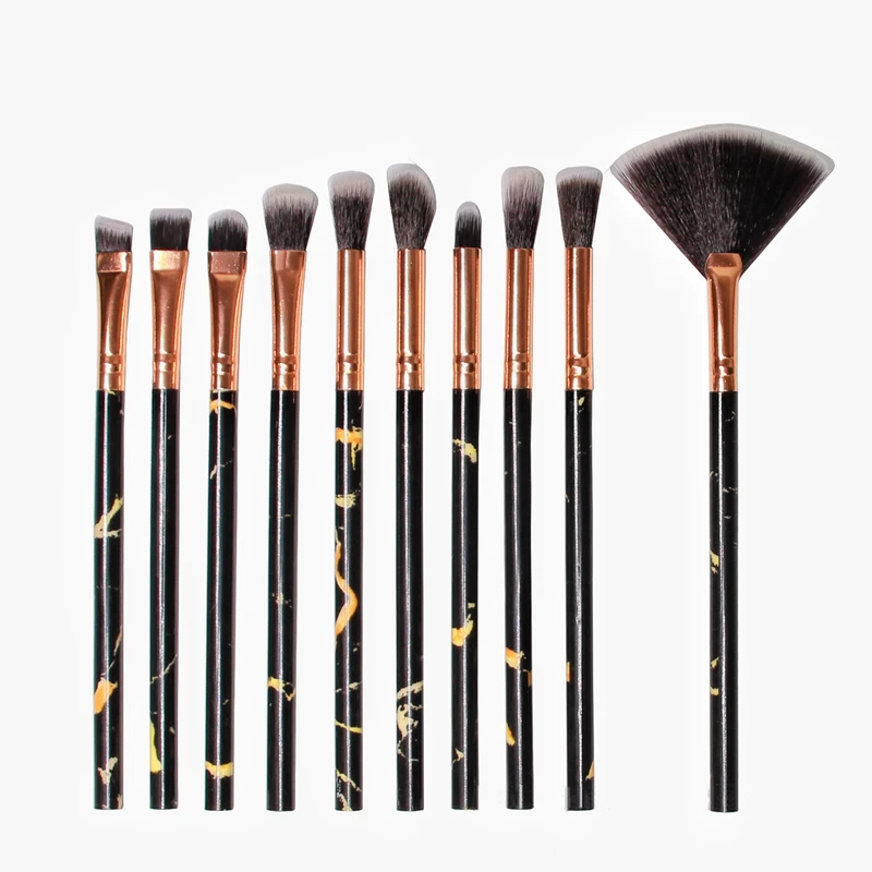 10 шт./компл. тени для век, кисти для макияжа, Мраморная ручка, косметические тени карандаш для глаз карандаш для бровей, набор косметических к... 
10 шт./компл. тени для век, кисти для макияжа, Мраморная ручка, косметические тени карандаш для глаз карандаш для бровей, набор косметических к...