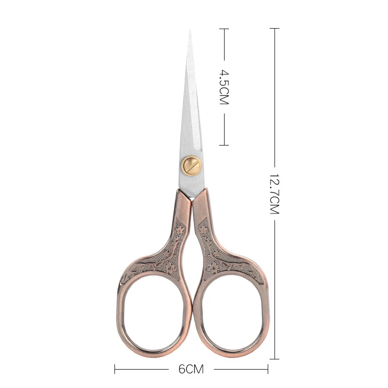 Retro Stainless Steel Tailor Scissors Professional Fabric Cutter Embroidery Vintage Thread Scissor Tools for Sewing Shears
Retro Stainless Steel Tailor Scissors Professional Fabric Cutter Embroidery Vintage Thread Scissor Tools for Sewing Shears