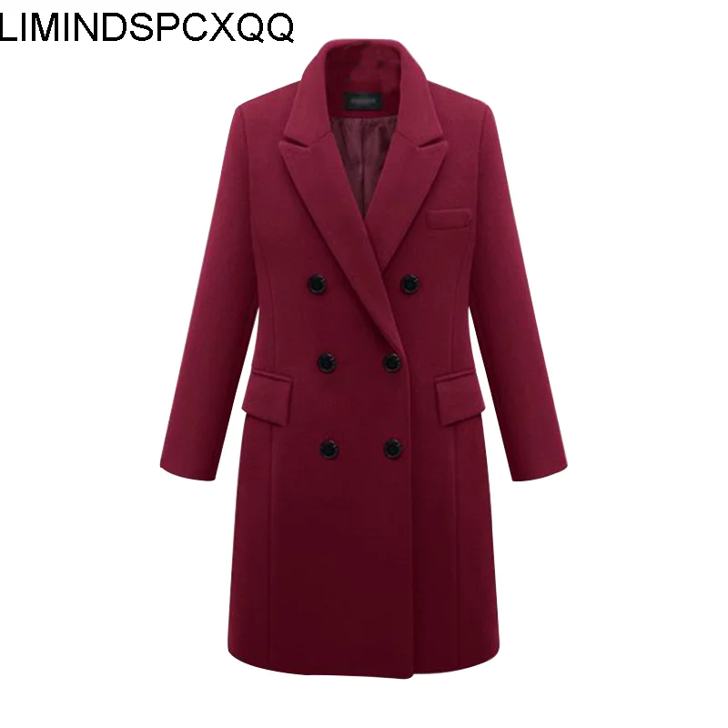 2021 Autumn Winter Women Wool Coat Long Clothes European American Wool Blend Elegant Fashion Korean Double-Breasted Mujer parkas
2021 Autumn Winter Women Wool Coat Long Clothes European American Wool Blend Elegant Fashion Korean Double-Breasted Mujer parkas