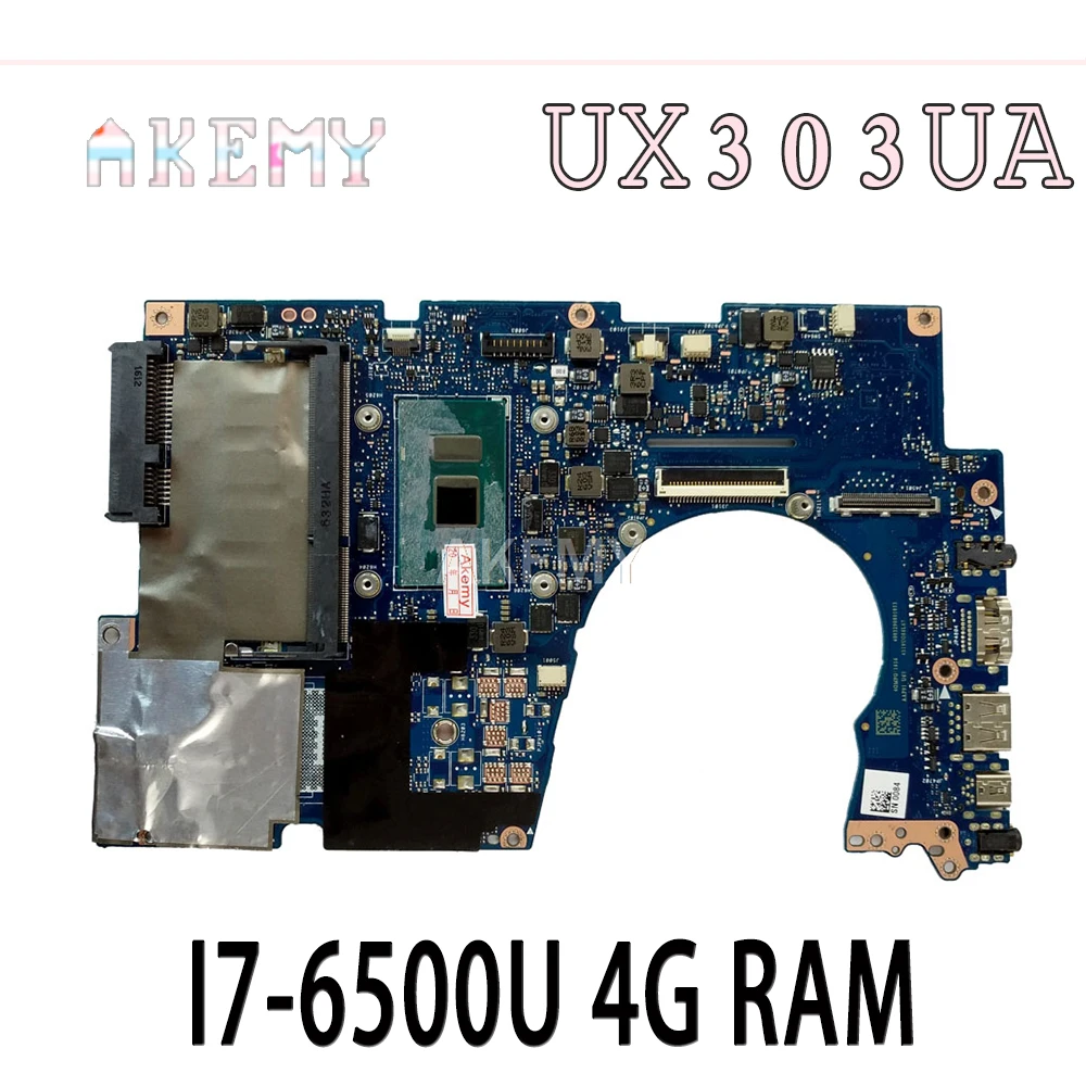 Akemy UX303UA 4G/I7-6500U 90NB08V0-R00020 материнская плата для For Asus UX303UA UX303U UX303UB U303U материнская плата для ноутбука 100% тестирование
Akemy UX303UA 4G/I7-6500U 90NB08V0-R00020 материнская плата для For Asus UX303UA UX303U UX303UB U303U материнская плата для ноутбука 100% тестирование