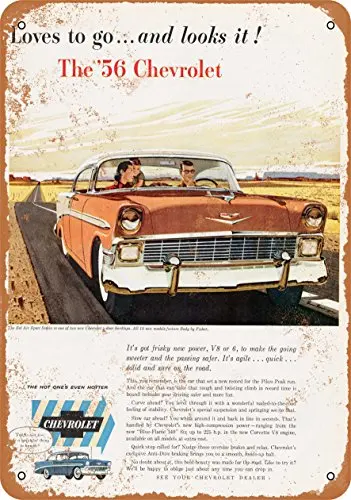Металлический знак 1956 Chevy Bel Air Sport Sedan-винтажный Настенный декор для кафе, пива, бара, декоративные поделки
Металлический знак 1956 Chevy Bel Air Sport Sedan-винтажный Настенный декор для кафе, пива, бара, декоративные поделки