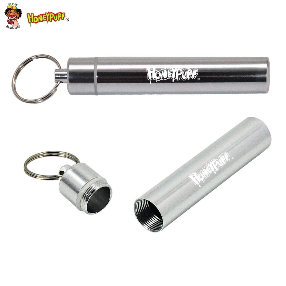 HONEYPUFF 10ML Aluminum Smell Proof Travel Tubes Tobacco Jars Silver Metal Airtight Sealed Stash Jar Storage Container
HONEYPUFF 10ML Aluminum Smell Proof Travel Tubes Tobacco Jars Silver Metal Airtight Sealed Stash Jar Storage Container