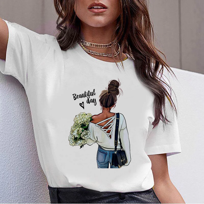 2021 Fashion Girl summer prited T-shirt T-shirt Ms. Nail Polish T-shirt women Fashion Soft Casual White T shirts Tops
2021 Fashion Girl summer prited T-shirt T-shirt Ms. Nail Polish T-shirt women Fashion Soft Casual White T shirts Tops