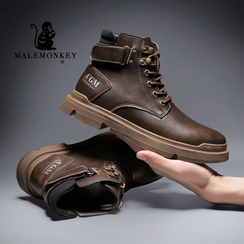 Fashion Platform Ankle Boots Men Black 2021 Winter Warm Combat Army Boots Outdoor Hiking Boots Non Slip Ankle Boots Men Shoes
Fashion Platform Ankle Boots Men Black 2021 Winter Warm Combat Army Boots Outdoor Hiking Boots Non Slip Ankle Boots Men Shoes