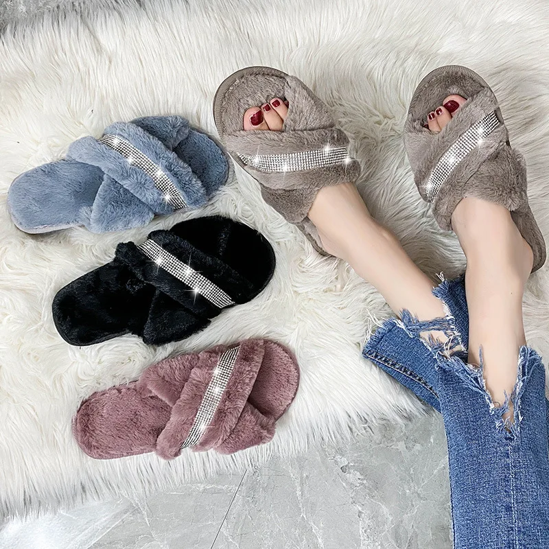 Slippers Casual Shoes Lady Slides Jelly Flip Flops Fur Sliders Winter Footwear Flock Low Luxury Girl Flat Massage Glitter Plush
Slippers Casual Shoes Lady Slides Jelly Flip Flops Fur Sliders Winter Footwear Flock Low Luxury Girl Flat Massage Glitter Plush