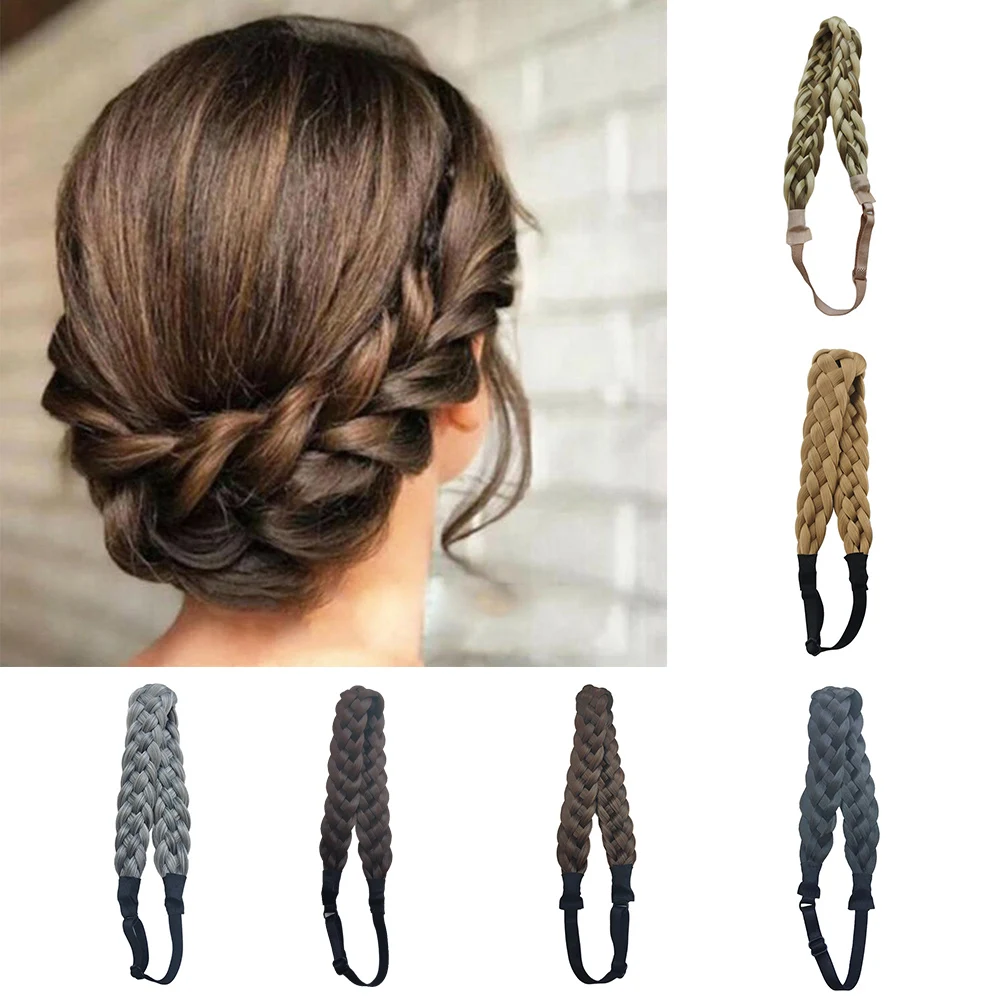 Fashion Synthetic Wig Twist Hair Bands Fashion Braids Hair Accessories Women Bohemian Plait Elastic Headband Stretch Bandana
Fashion Synthetic Wig Twist Hair Bands Fashion Braids Hair Accessories Women Bohemian Plait Elastic Headband Stretch Bandana