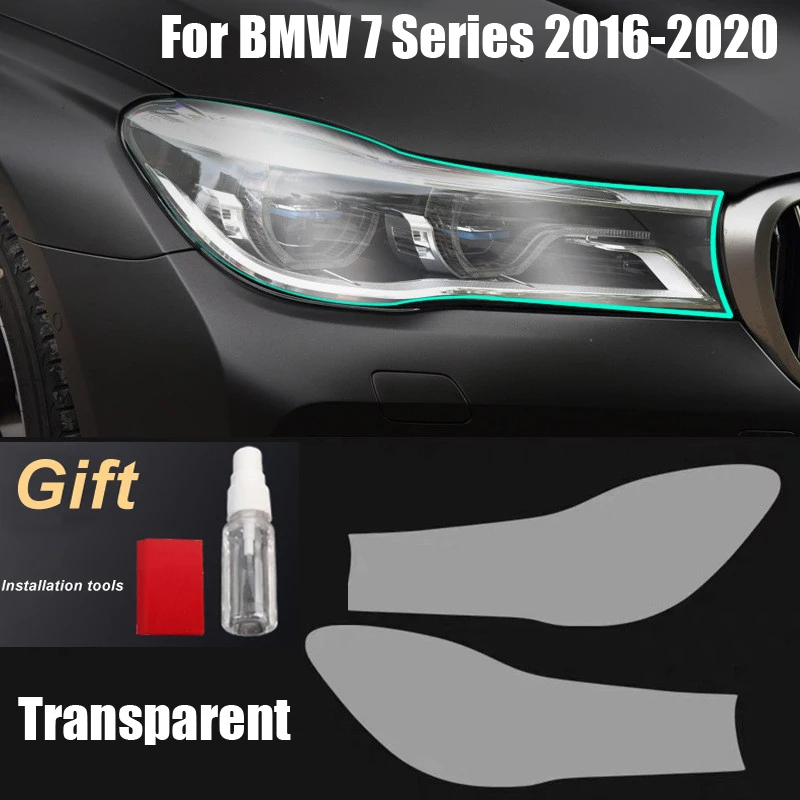 For BMW 7 Series 2016-2021 TPU Original Car Somke Black/Transparent Headlights Film Window BC Pillar Column Membrane Accessories
For BMW 7 Series 2016-2021 TPU Original Car Somke Black/Transparent Headlights Film Window BC Pillar Column Membrane Accessories
