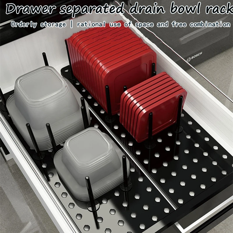 Kitchen Drawer Type Retractable Drain Bowl Racks Anti-skid Dish Storage Rack Adjustable Tableware Finishing Rack Water Cup Racks
Kitchen Drawer Type Retractable Drain Bowl Racks Anti-skid Dish Storage Rack Adjustable Tableware Finishing Rack Water Cup Racks
