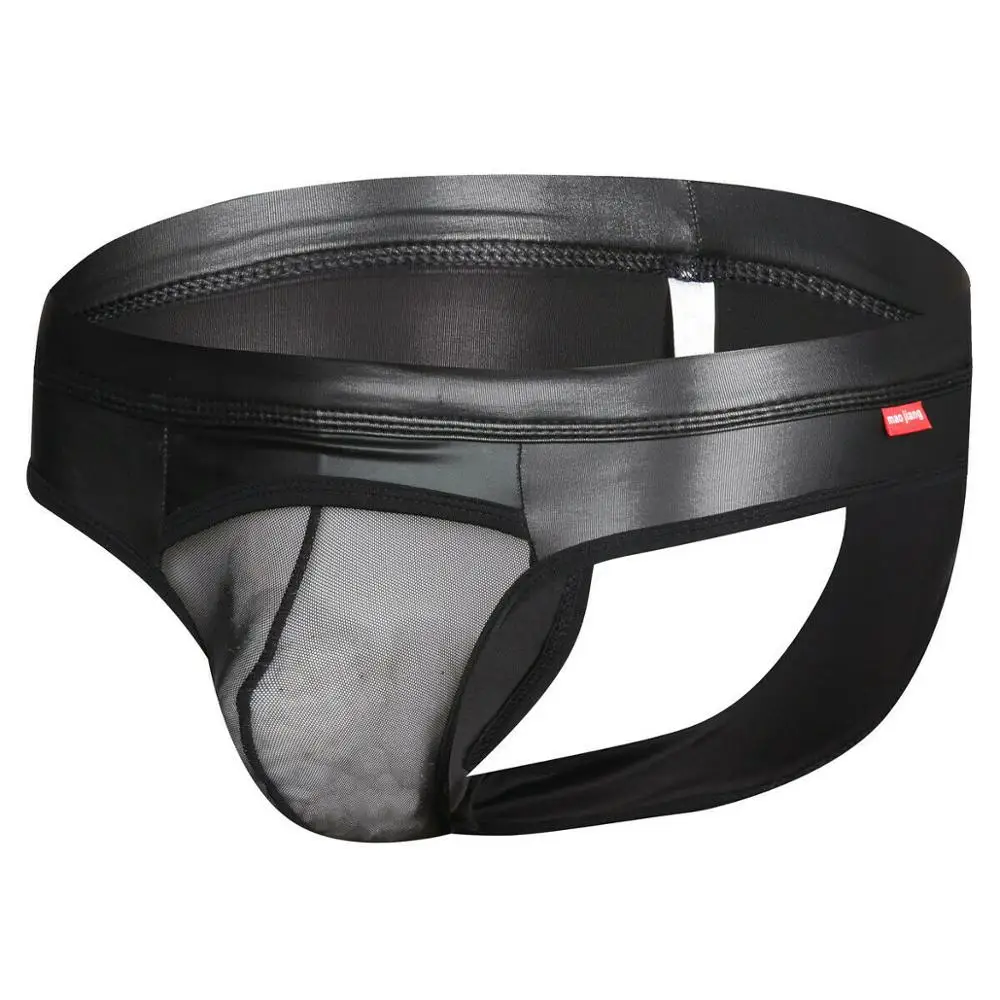 Для мужчин s трусы сексуальное нижнее белье из искусственной кожи трусы с низкой талией Мужской Открыть Батт трусики прозрачные трусы с меш...
Для мужчин s трусы сексуальное нижнее белье из искусственной кожи трусы с низкой талией Мужской Открыть Батт трусики прозрачные трусы с меш...