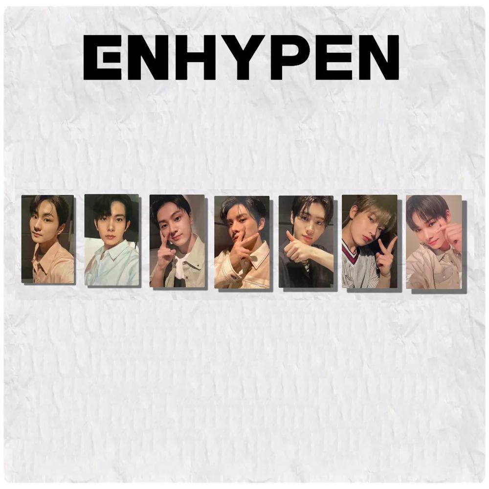 7 шт./компл. Kpop ENHYPEN Photocard Border Japan Fanclub Fc ФК флот события HD высококачественные карты
7 шт./компл. Kpop ENHYPEN Photocard Border Japan Fanclub Fc ФК флот события HD высококачественные карты