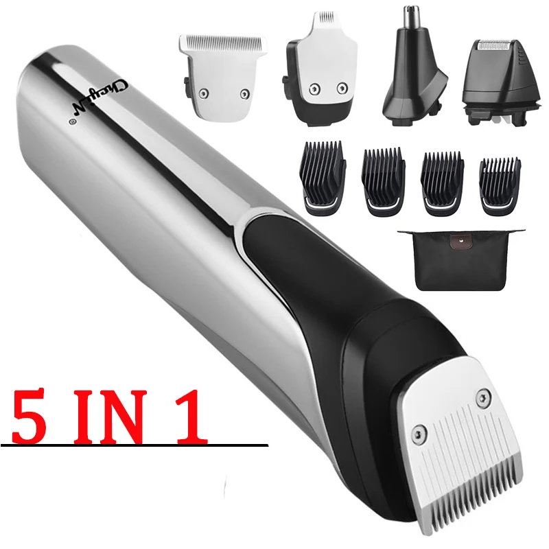 CkeyiN Professional Hair Clipper Men Barber Electric Shaver Razor Rechargeable Nose Beard Trimmer Hair Cutting Machine Washable
CkeyiN Professional Hair Clipper Men Barber Electric Shaver Razor Rechargeable Nose Beard Trimmer Hair Cutting Machine Washable