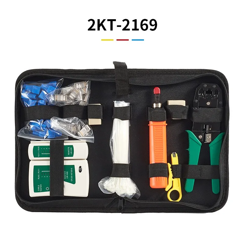 10pcs Home Multi-Function Network Crystal Head Wiring Tool Set LAN Cable Tester Wire Cutter Screwdriver Pliers Crimping Mainten
10pcs Home Multi-Function Network Crystal Head Wiring Tool Set LAN Cable Tester Wire Cutter Screwdriver Pliers Crimping Mainten