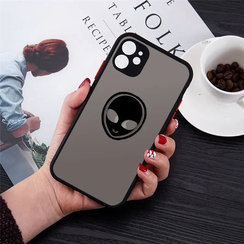 black Alien Avatar ET Simplicity Phone Case black matte transparent For iPhone 7 8 x xs xr 11 12 pro plus mini max Clear Funda
black Alien Avatar ET Simplicity Phone Case black matte transparent For iPhone 7 8 x xs xr 11 12 pro plus mini max Clear Funda