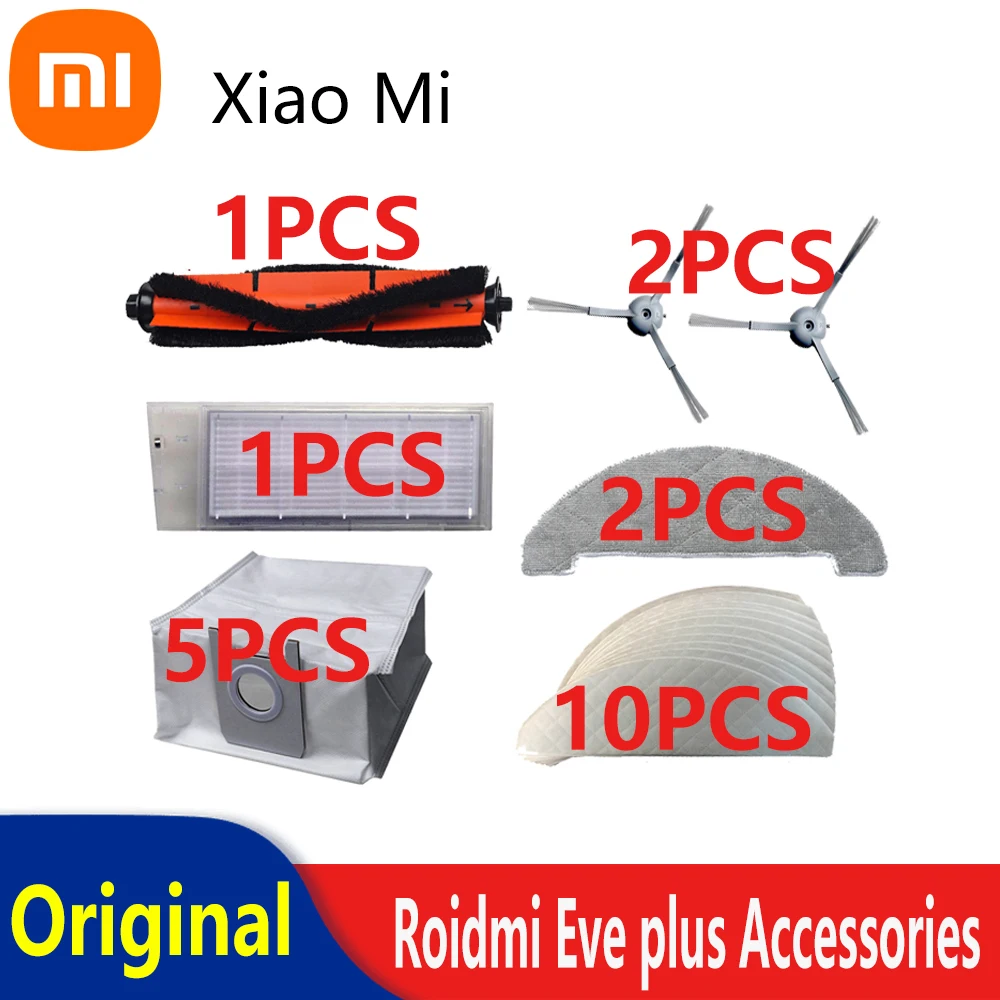 Оригинальный HEPA-фильтр Xiaomi Roidmi Eve Plus, съемная основная щетка, Швабра, боковая щетка, пылесборник, сумка для швабры, аксессуары, Прямая продажа...
Оригинальный HEPA-фильтр Xiaomi Roidmi Eve Plus, съемная основная щетка, Швабра, боковая щетка, пылесборник, сумка для швабры, аксессуары, Прямая продажа...
