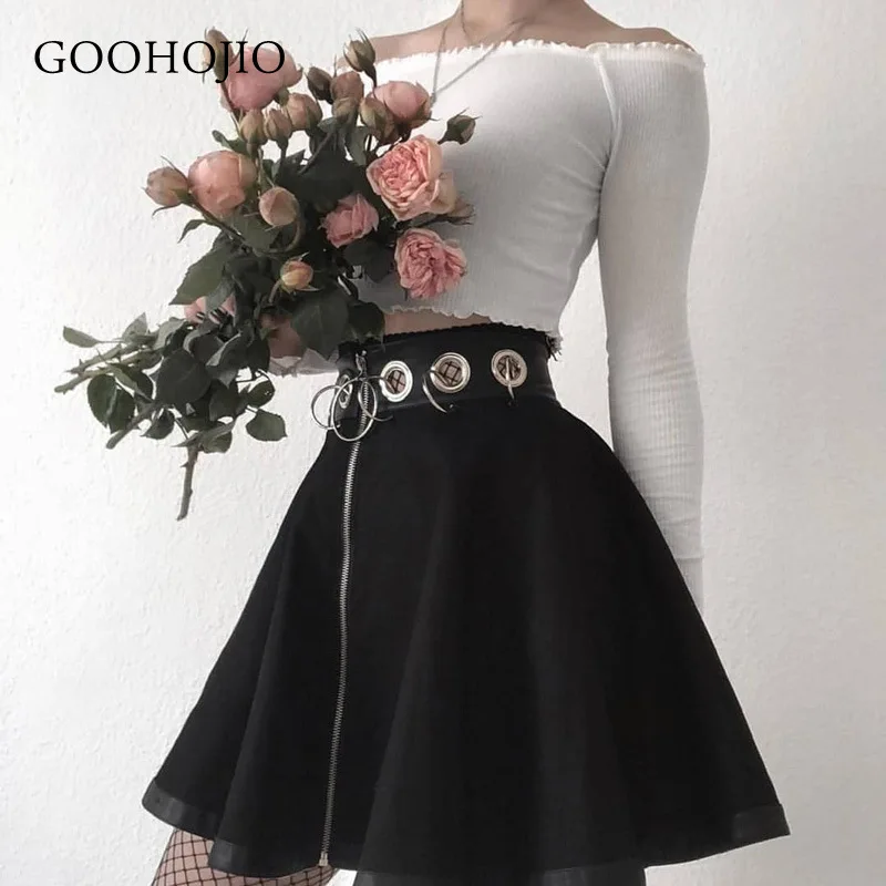 GOOHOJIO 2021 New Spring Autumn Fashionable Skirt Women Zipper Ring Skirt for Women Personality Women's Women Solid Color Skirt
GOOHOJIO 2021 New Spring Autumn Fashionable Skirt Women Zipper Ring Skirt for Women Personality Women's Women Solid Color Skirt