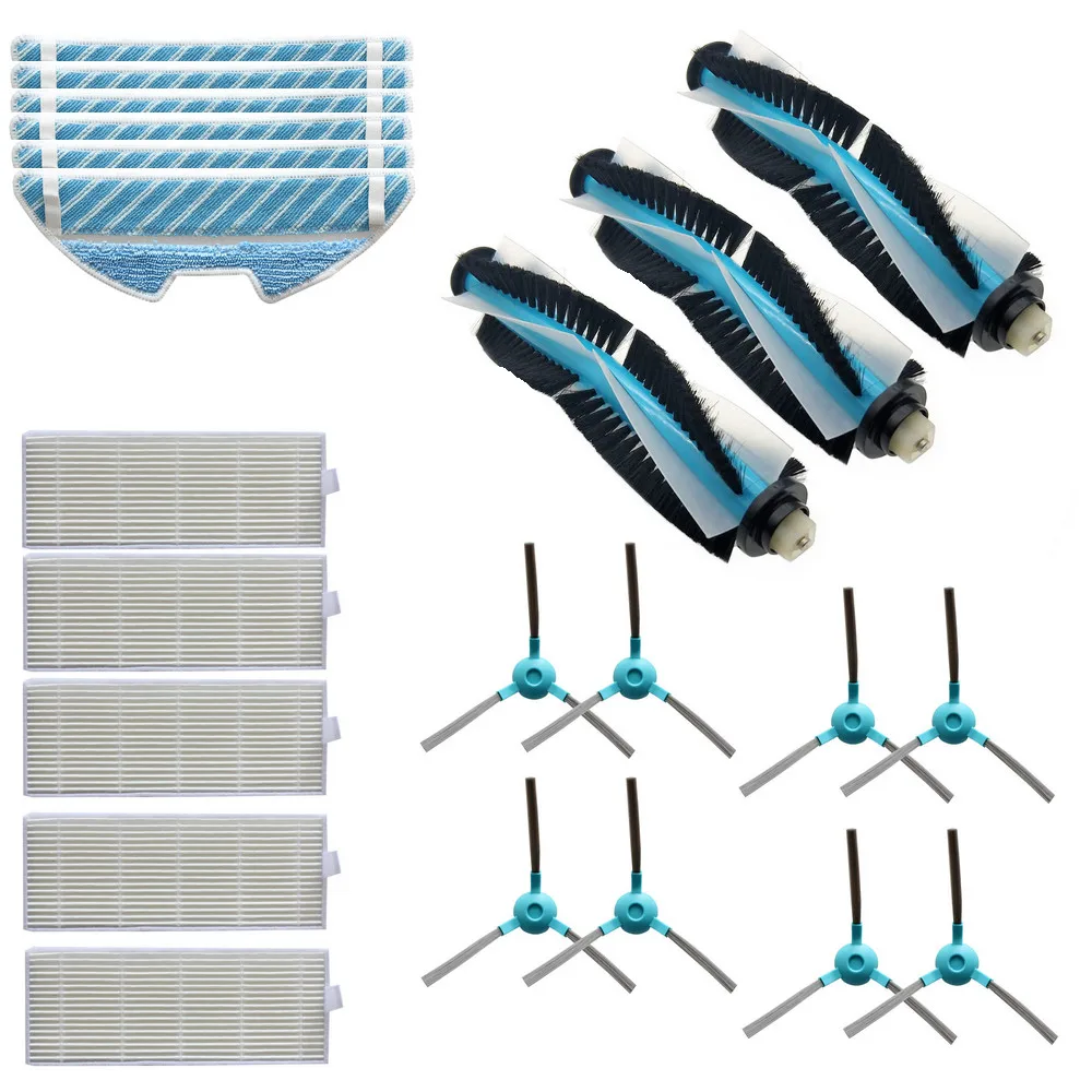 Main Brush Side Brush HEPA Filter Mop Cloth Replacement for Conga 1290 1390 Vacuum Cleaner Parts
Main Brush Side Brush HEPA Filter Mop Cloth Replacement for Conga 1290 1390 Vacuum Cleaner Parts