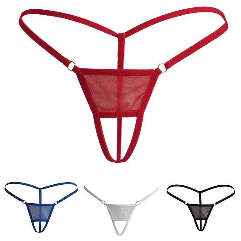 Sexy Men's G-Strings Fashion Low Rise Crotchless Underwear Thong Solid Color Hollow Briefs Male Underpants
Sexy Men's G-Strings Fashion Low Rise Crotchless Underwear Thong Solid Color Hollow Briefs Male Underpants