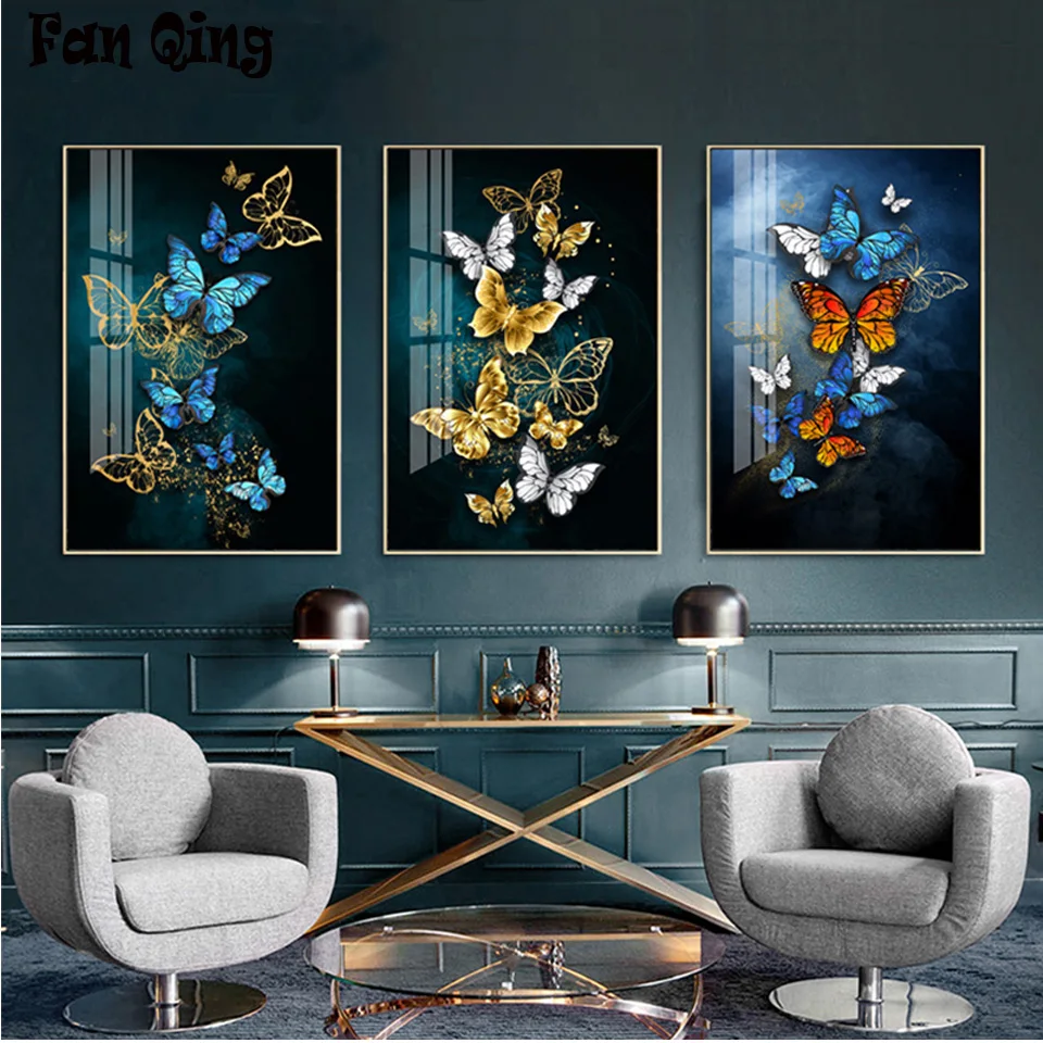 Diy 5d Diamond Painting Colorful butterfly Cross Stitch full Round square diamond Embroidery Rhinestone Home decoration pictures
Diy 5d Diamond Painting Colorful butterfly Cross Stitch full Round square diamond Embroidery Rhinestone Home decoration pictures