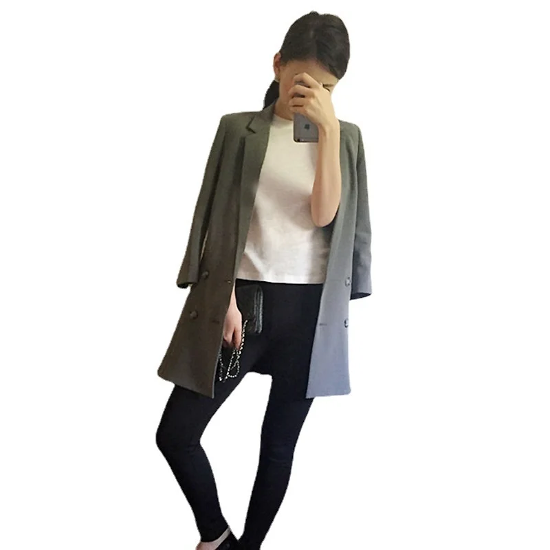 DEAT 2021 New Spring And Autumn Fashion Casual Long Sleeve Solid Double Breasted Jacket Pleated Slim Suit Dress Women SK682
DEAT 2021 New Spring And Autumn Fashion Casual Long Sleeve Solid Double Breasted Jacket Pleated Slim Suit Dress Women SK682