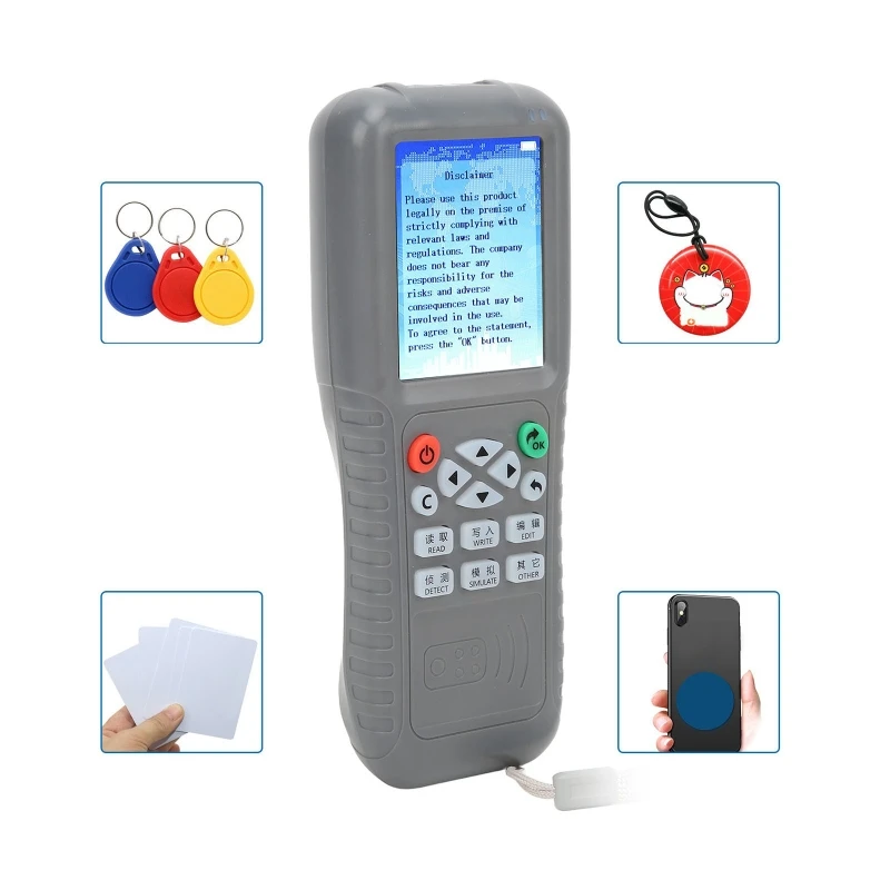 Y1AE IC/ID Frequency Access Control Card Reader NFC Encryption Card Writer Duplicator
Y1AE IC/ID Frequency Access Control Card Reader NFC Encryption Card Writer Duplicator