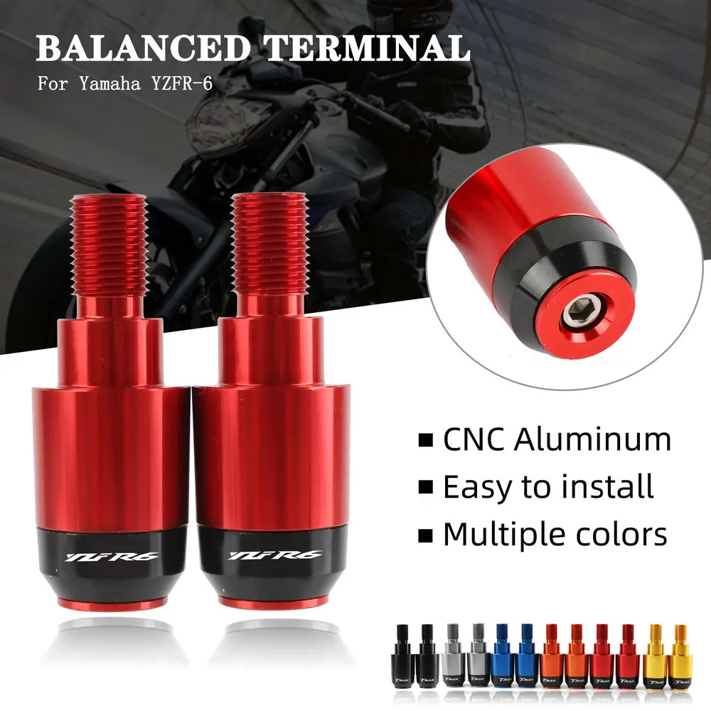 For Yamaha YZFR-6 YZFR6 YZF R6 CNC Aluminum Motorbike Accessories End Plug Slider Motorcycle Handlebar Grips Ends Caps Cover
For Yamaha YZFR-6 YZFR6 YZF R6 CNC Aluminum Motorbike Accessories End Plug Slider Motorcycle Handlebar Grips Ends Caps Cover