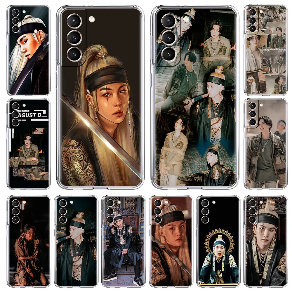 Agust D suga Phone Case For Samsung Galaxy S20 FE S21 S10 S10E Note 20 Ultra 10 Lite Plus M31 S21+ Soft Silicone Clear Cover
Agust D suga Phone Case For Samsung Galaxy S20 FE S21 S10 S10E Note 20 Ultra 10 Lite Plus M31 S21+ Soft Silicone Clear Cover