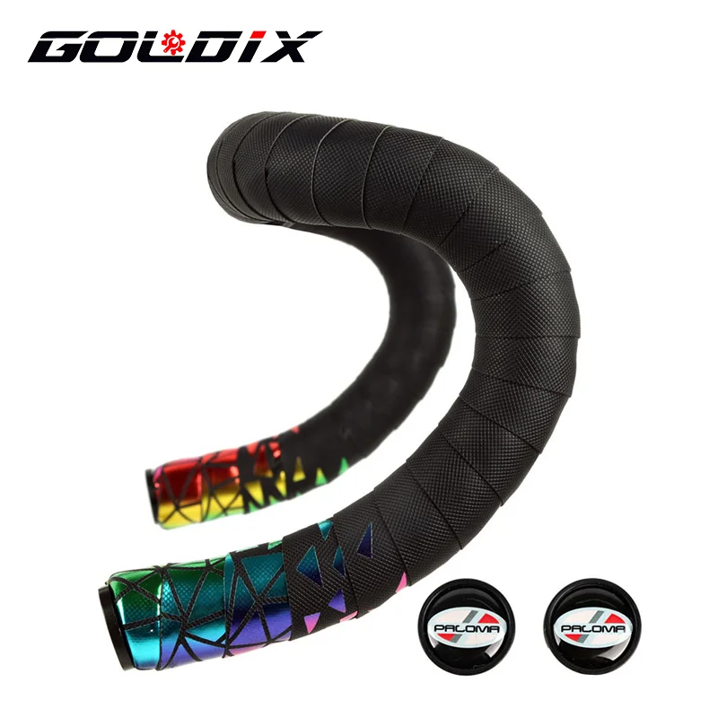 GOLDIX road handlebar strap strap bicycle non-slip reflective gradient color Aurora wear-resistant breathable handlebar cover
GOLDIX road handlebar strap strap bicycle non-slip reflective gradient color Aurora wear-resistant breathable handlebar cover