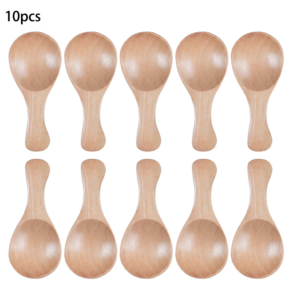 10PCS Small Wooden Spoon Japanese Tea Spoon Simple Pure Children Kid Spoon For Slat Jam Milk Powder Coffee Tea Condiments Spoon
10PCS Small Wooden Spoon Japanese Tea Spoon Simple Pure Children Kid Spoon For Slat Jam Milk Powder Coffee Tea Condiments Spoon