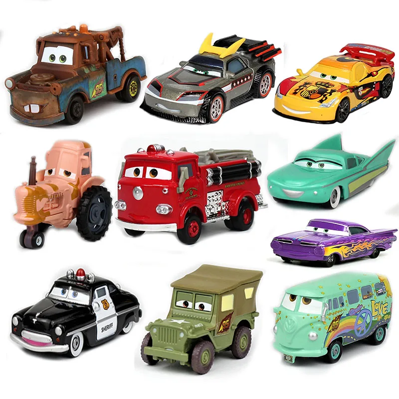 1:55 Original Disney Pixar Cars 1&2&3 Diecast Cars Lightning Mcqueen Sally Chick Hicks Ramone Toys Xmas Gift For Kids
1:55 Original Disney Pixar Cars 1&2&3 Diecast Cars Lightning Mcqueen Sally Chick Hicks Ramone Toys Xmas Gift For Kids