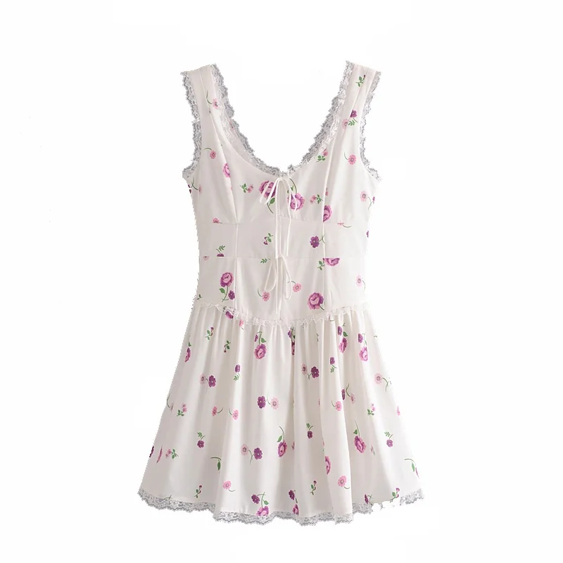 New Summer Floral Print Ruched Ruffles A Line Dress Women Sexy Lace Up Spaghetti Strap Bodycon Party Club Dress Mini Vestidos
New Summer Floral Print Ruched Ruffles A Line Dress Women Sexy Lace Up Spaghetti Strap Bodycon Party Club Dress Mini Vestidos