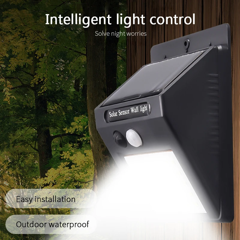 Solar Led Light Powered Sunlight Waterproof PIR Motion Sensing Solar Light For Outdoor Garden Decoration Outdoor Solar Lights 
Solar Led Light Powered Sunlight Waterproof PIR Motion Sensing Solar Light For Outdoor Garden Decoration Outdoor Solar Lights