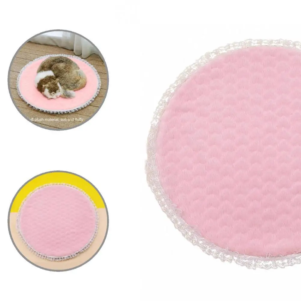 Decorative Pet Quilt Lace Decor Pink Pet Cushion Princess Lace Cat Bed Plush Mat for Dog Pet Blanket
Decorative Pet Quilt Lace Decor Pink Pet Cushion Princess Lace Cat Bed Plush Mat for Dog Pet Blanket