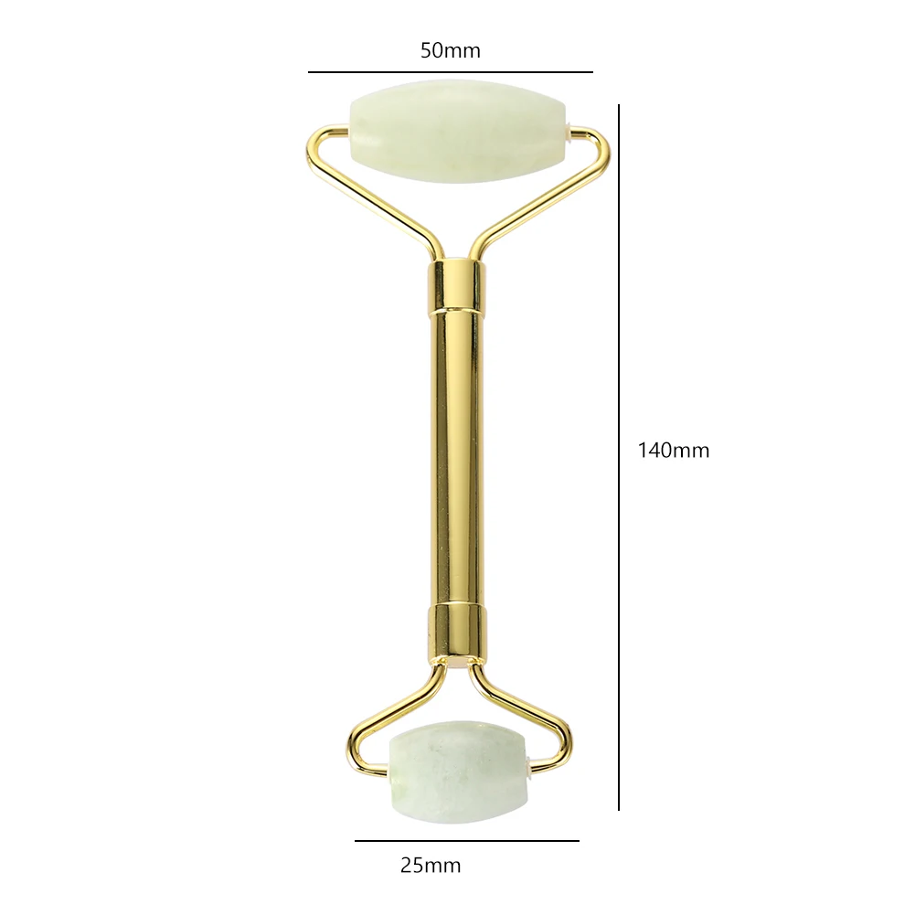 Two-headed Jade Crystal Massager Chin Lifting Roller Face Beauty Skin Care Massage Tool
Two-headed Jade Crystal Massager Chin Lifting Roller Face Beauty Skin Care Massage Tool