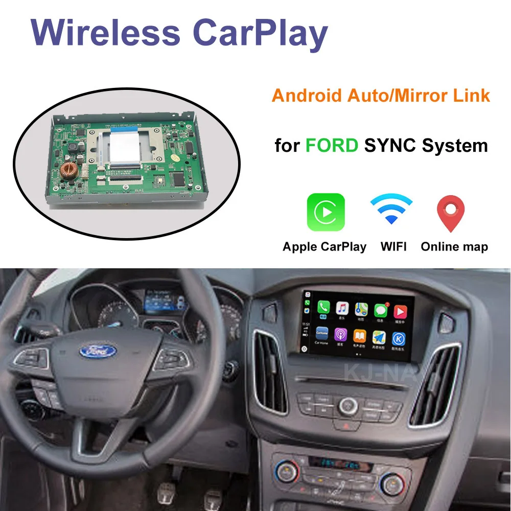 for Ford SYNC System with Android Auto Mirror Link AirPlay Car Play Function Wireless Apple CarPlay
for Ford SYNC System with Android Auto Mirror Link AirPlay Car Play Function Wireless Apple CarPlay